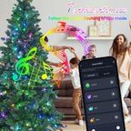 Makeatree App-Controlled RGB Christmas Tree Multi-Color Pre-Lit PE/PVC (PNS-LRGB)