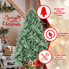 Makeatree Unlit Spruce Artificial Christmas Tree 4-8ft Customize Your Own Lights & Decorations (NEW)