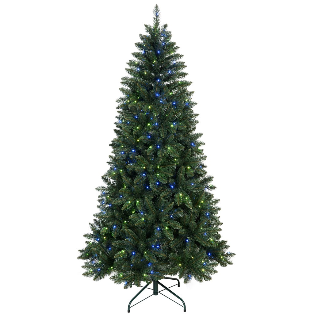 Makeatree App-Controlled RGB Christmas Tree Multi-Color Pre-Lit PE/PVC (PNS-LRGB)