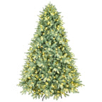 Makeatree Pre-Lit Spruce Artificial Christmas Tree 4ft to 8ft Premium Holiday Decor (NEW-L)
