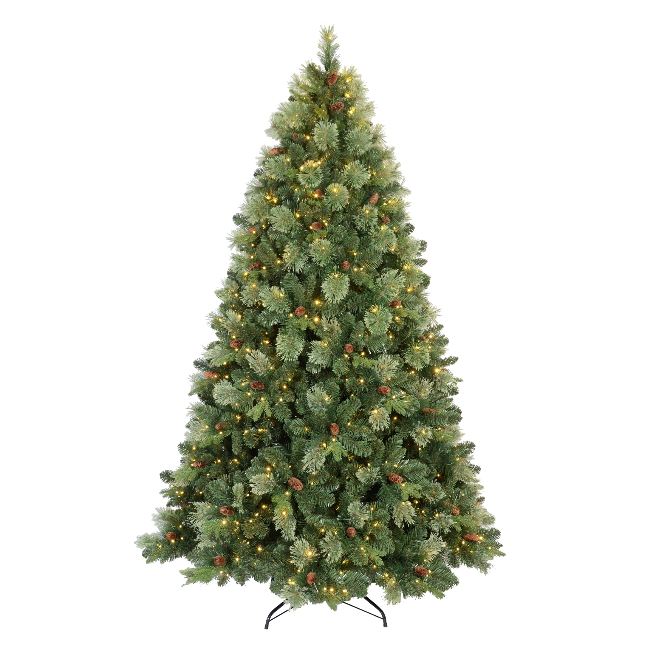 Makeatree Prelit Artificial Christmas Tree Carolina Pine (TUL-L)