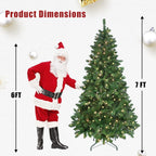 Makeatree App-Controlled RGB Christmas Tree Multi-Color Pre-Lit PE/PVC (PNS-LRGB)