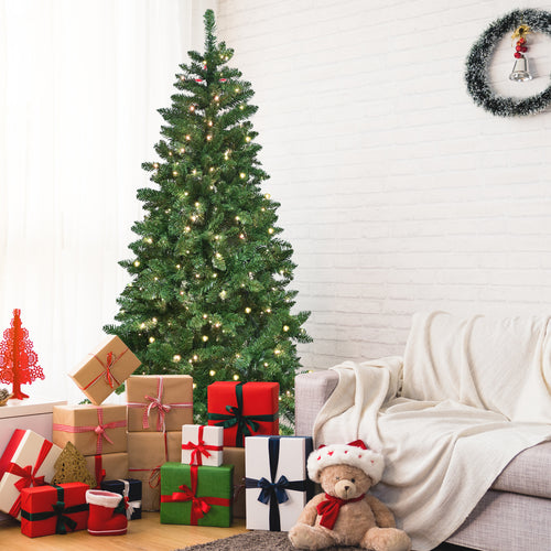 Makeatree App-Controlled RGB Christmas Tree Multi-Color Pre-Lit PE/PVC (PNS-LRGB)