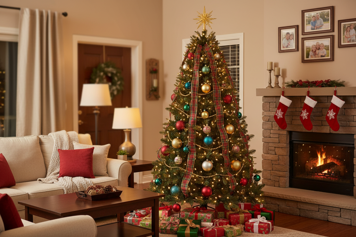 最终版卡罗莱纳松圣诞树场景