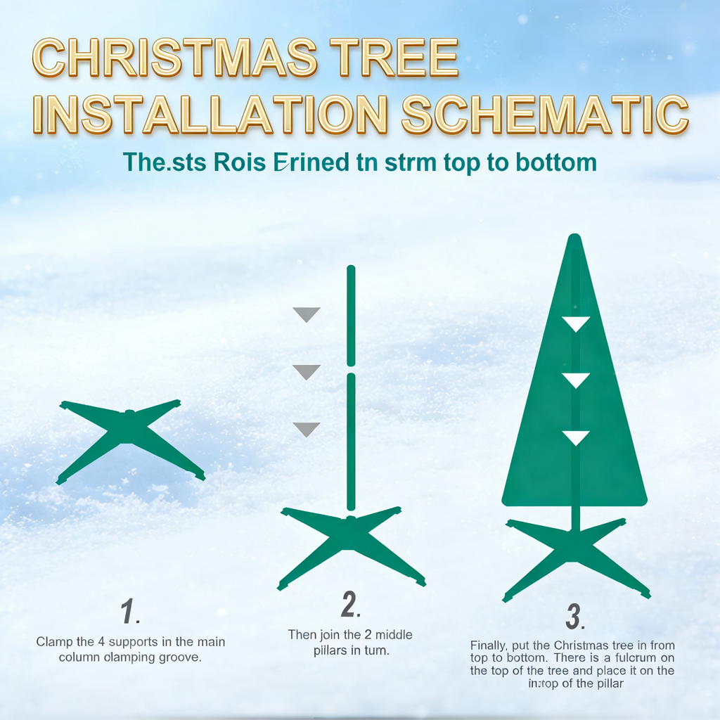 Makeatree Pop Up Christmas Tree 6-7ft Pre-Lit Silver Tinsel Collapsible Tree with Ornaments (SSS-SR-L)
