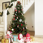 Makeatree Green Christmas Tree 6ft Unlit Full Artificial Tree with Hinged Branches (YAA)